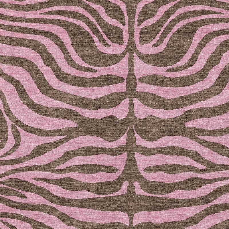 HomeRoots Animal Print Transitional Rectangle Outdoor Rug