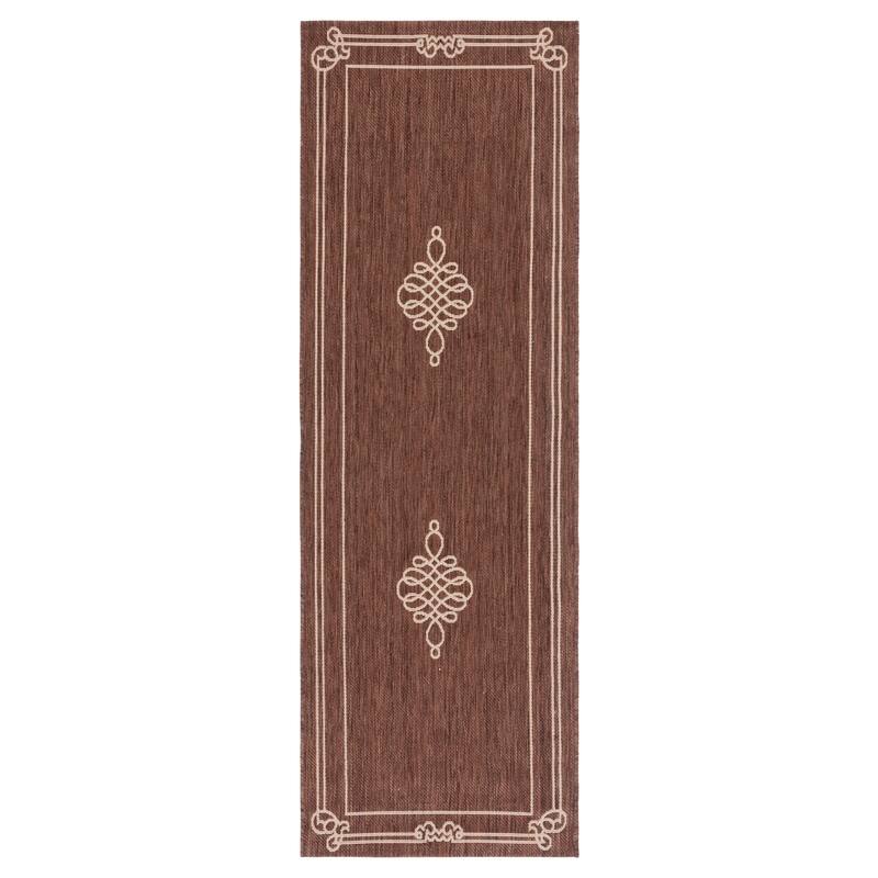 SAFAVIEH Courtyard Vasudha Indoor/ Outdoor Waterproof Patio Backyard Rug