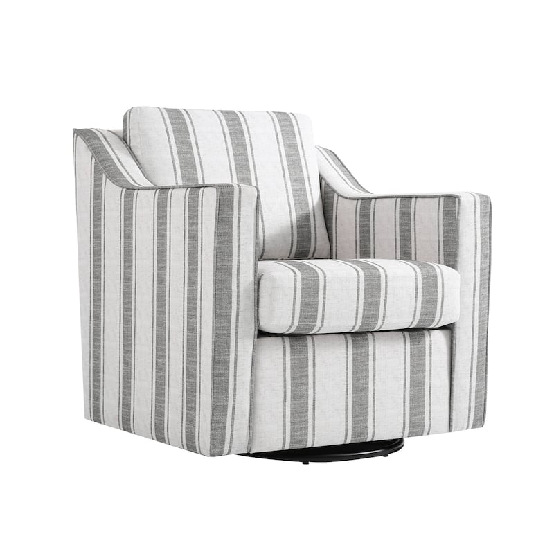 Modern 30.5" W Swivel Armchair Accent chair