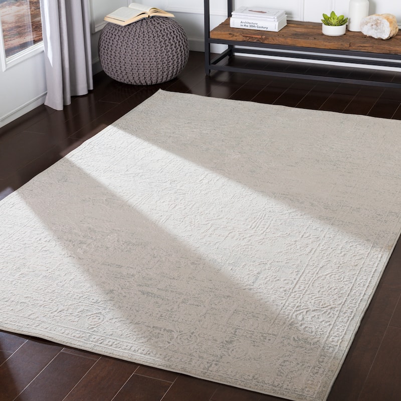 Artistic Weavers Keitha Medallion Area Rug - 5' 3" x 7' 3" - Grey