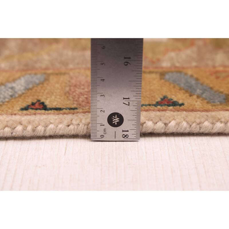 ECARPETGALLERY Hand-knotted Jules Serapi Beige, Ivory Wool Rug - 8'11 x 11'10