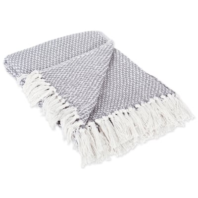 DII Woven Decorative Throw