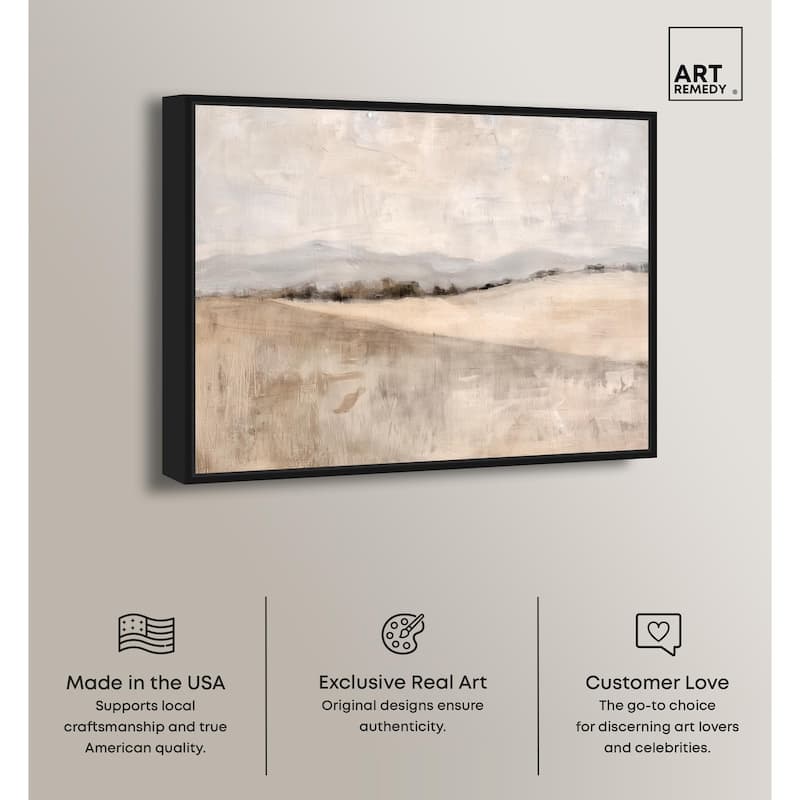 Distant Hills II Canvas by Art Remedy