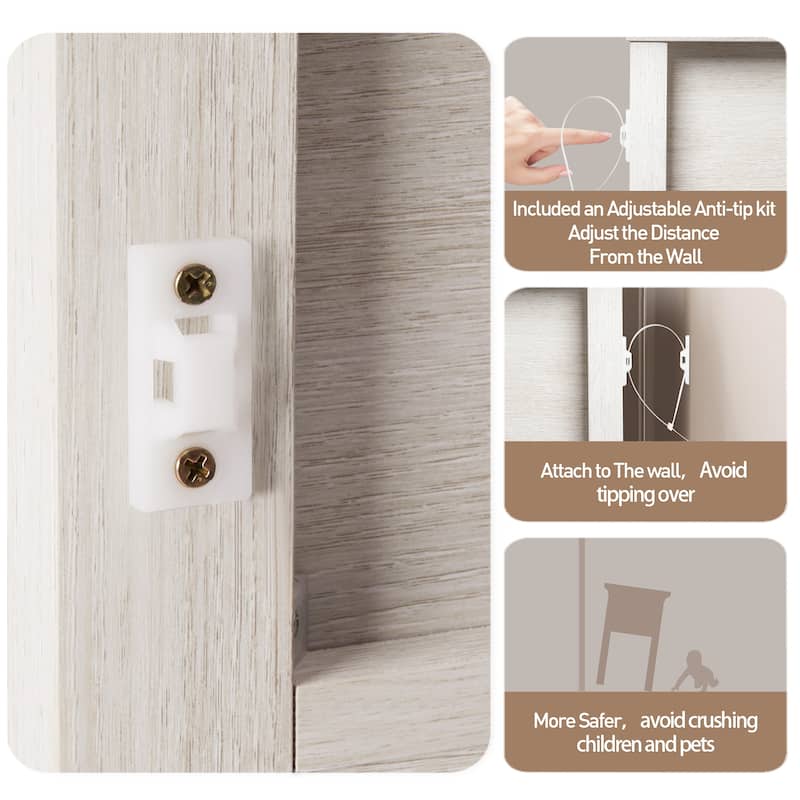 Rattan Nightstand (Set of 2)