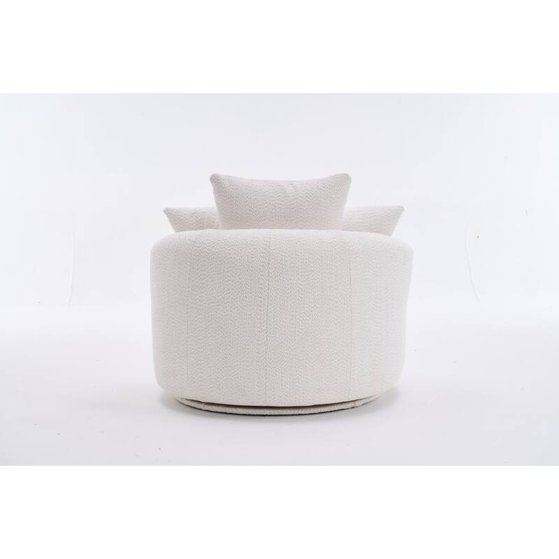 Single Seat Full Sponge Compression Swivel Chair Single Sofa