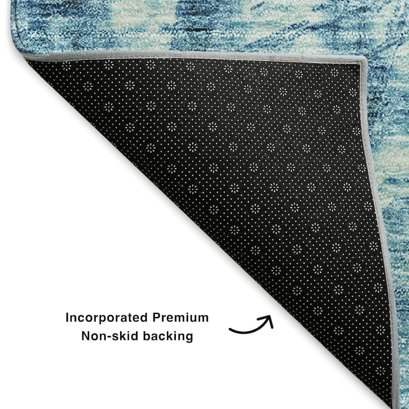 Premium Washable Super Soft Modern Impressions Mayfield Rug
