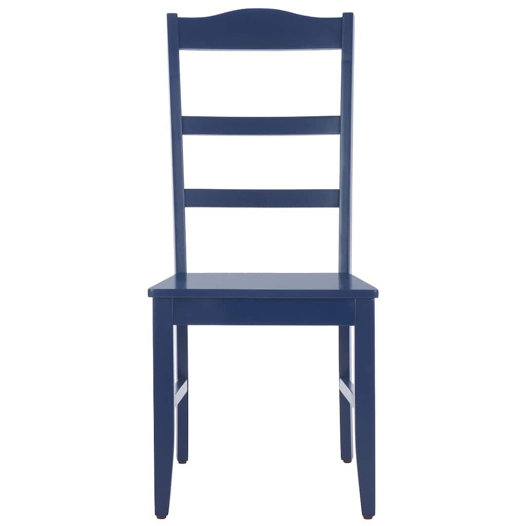 SAFAVIEH HOME Svetlana Ladder Back Side Chair - 18"W x 21"D x 40"H