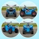 preview thumbnail 3 of 8, Kids 6V ATV Quad Ride-On with Safe Speed, Durable Wheels and Forward, Backward Movement for 18-36 Months