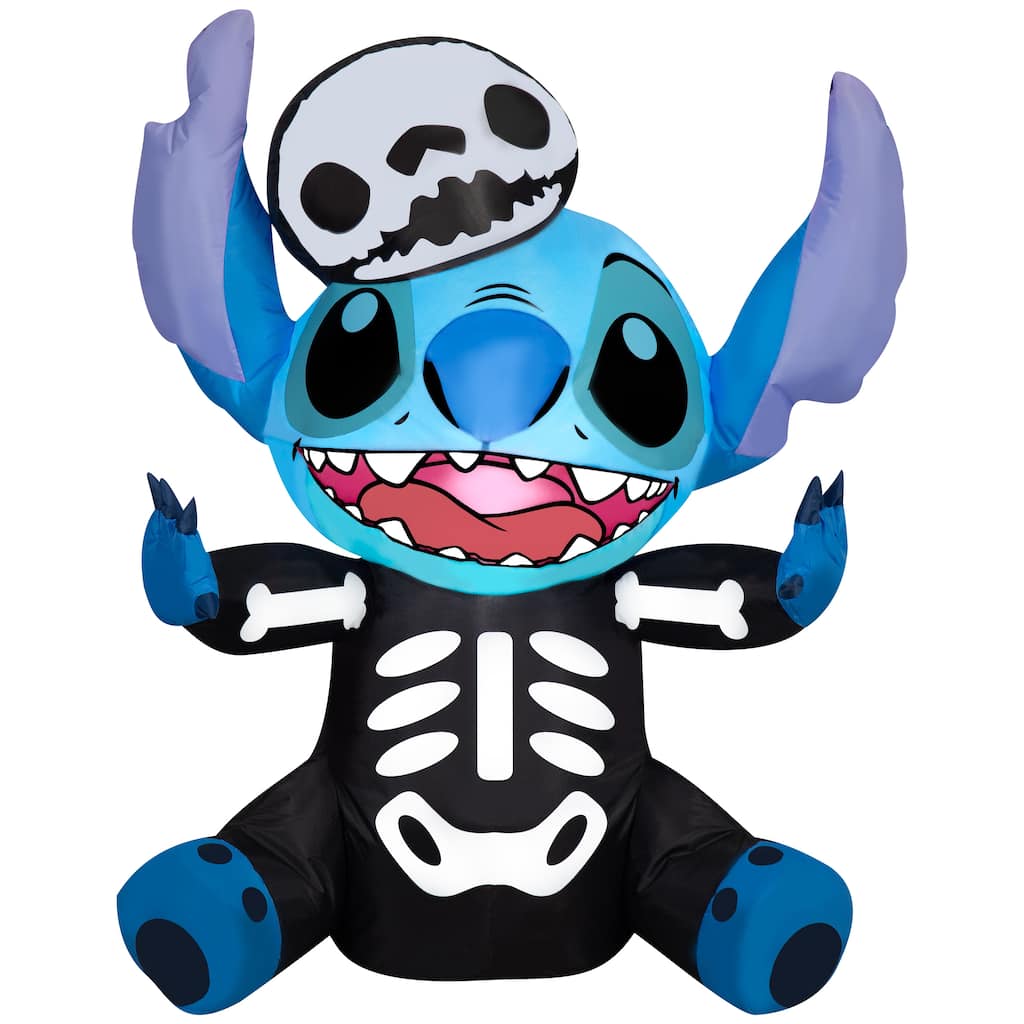 Airblown-Stitch as Skeleton-SM-Disney