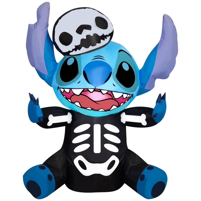 Airblown-Stitch as Skeleton-SM-Disney