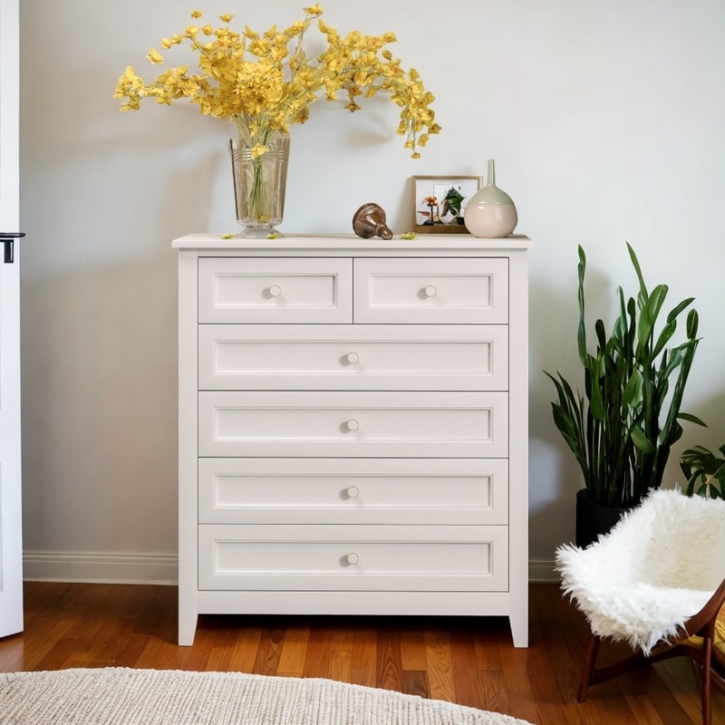 Modern Wood White Drawer Dresser Bar Tableware Cabinet Buffet Console Table Lockers For Bed Room Living Room