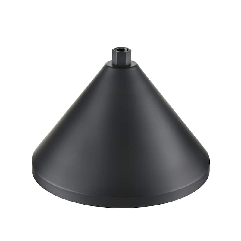 R Series 1-Light Cord Wide Cone Satin Black - 13 - Satin Black (Cone)