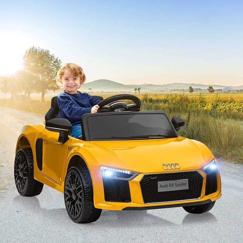 Ride Car for Kids Electric Vehicles for 3-7 Toddlers - Yellow