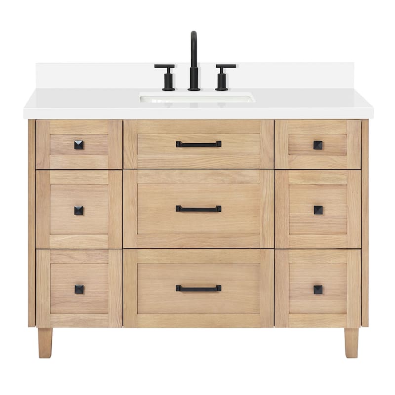 Ariel B49WQRVO Monroe 49" Free Standing Single Basin Vanity Set with