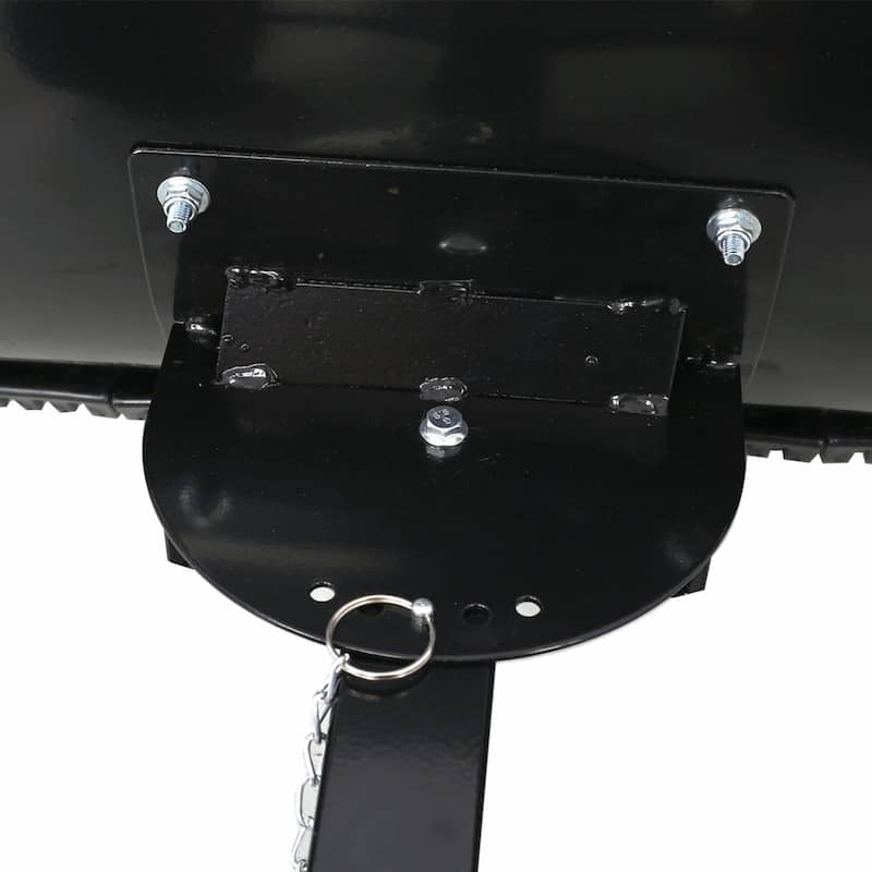 Wheeled Snow Shovel,Effortless Snow Removal with Adjustable Handle and Cushioned Comfort - 29" W x 16.5" H