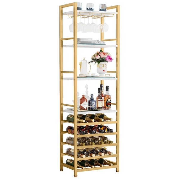 Floor wine bottle holder outlet