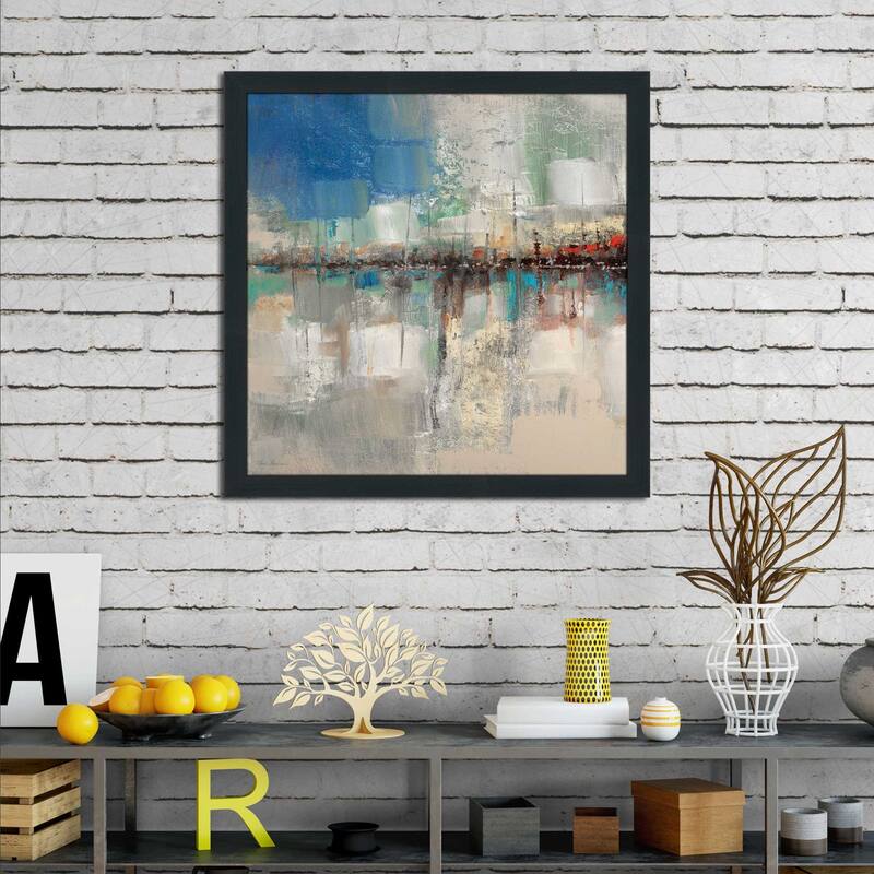 "Shoreline Reflection I" by Ruane Manning Print on Acrylic