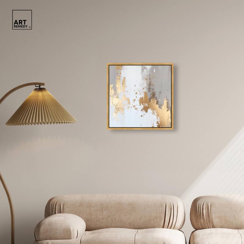 Ghostly Glimmer II Canvas by Art Remedy