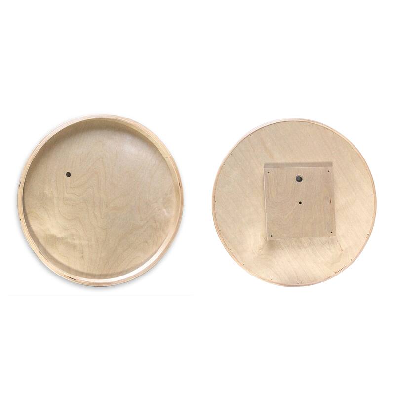 Dowell Lazy Susan 18" Diameter - 360 Degree Single Rack Wood