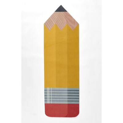 Momeni Playground Pencil Kid Rug - 2'4" X 7'7"