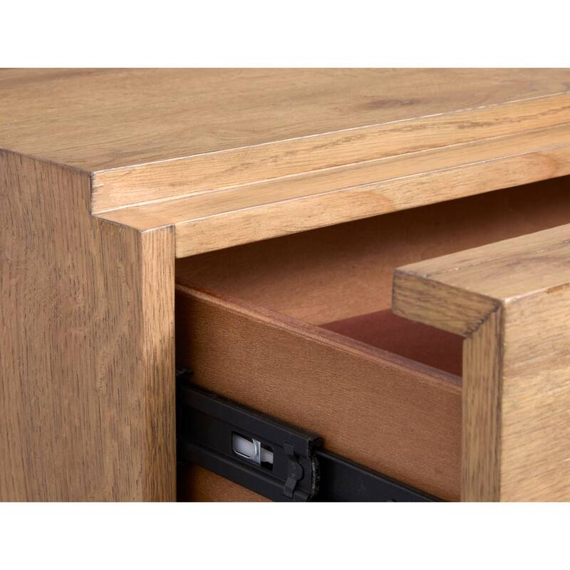 Magnussen Home Davenport Rustic Caramel Drawer Chest