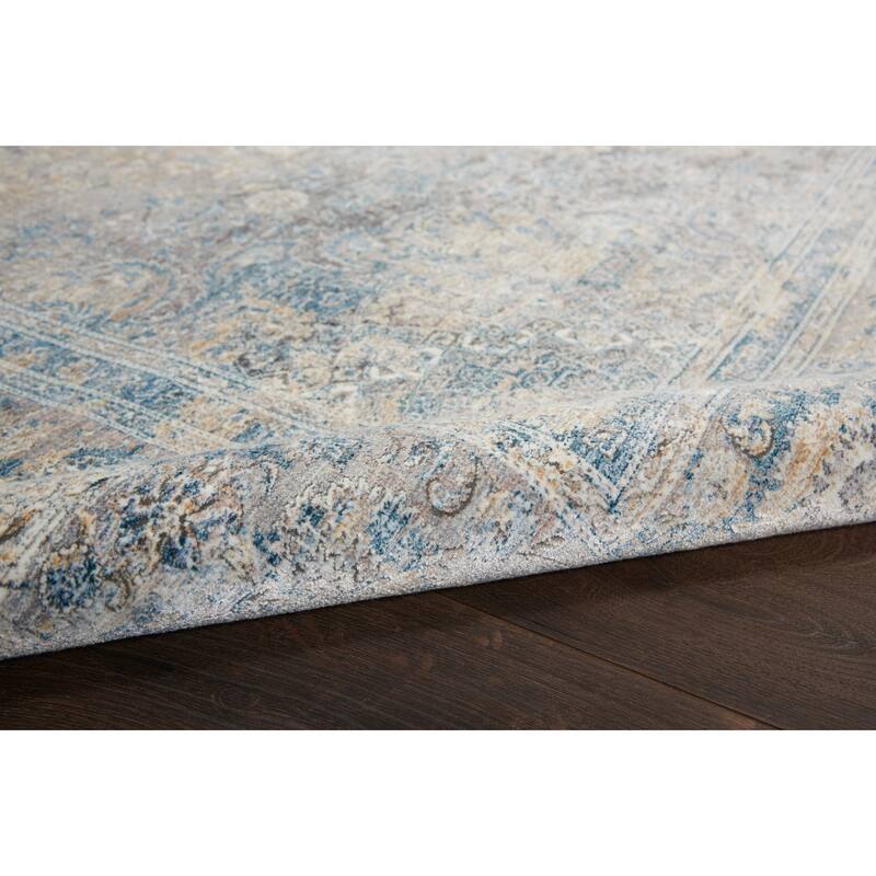 Nourison Starry Nights Vintage Persian Medallion Bordered Area Rug