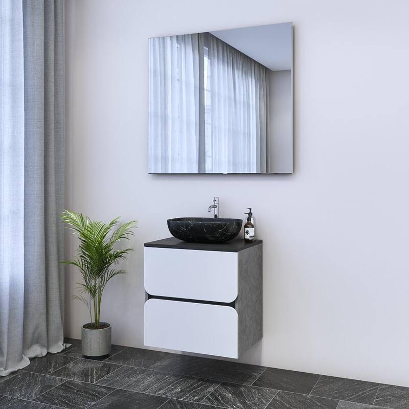 Azurro 2S 60 Floating Bathroom Vanity (24" Width)