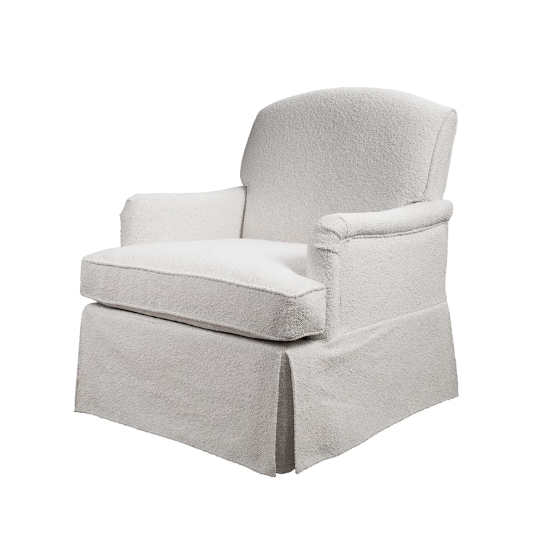 Art Leon Upholstered Swivel Accent Armchair