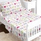 preview thumbnail 79 of 96, 3-Piece Cotton Toddler Sheet Set for Kids Boys & Girls (Animals, Fish, Sports, Floral)