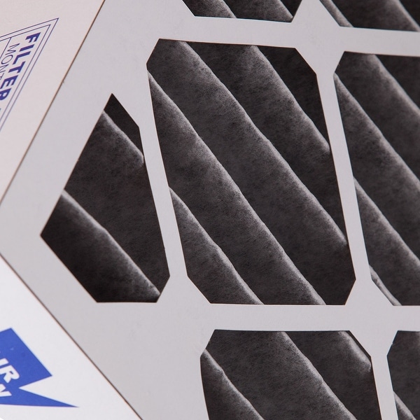 Nordic Pure 20x20x4 Furnace Air Filters MERV 10 Pleated 3 5//8 Carbon 2 Pack