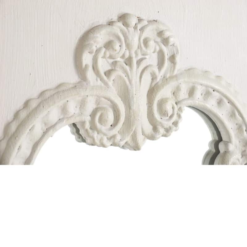Distressed Large Rectangular Alcott Framed Wall Mirror - 54.25"