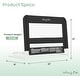 preview thumbnail 8 of 26, Dream On Me Lightweight Mesh Security Adjustable Bed Rail for Toddler