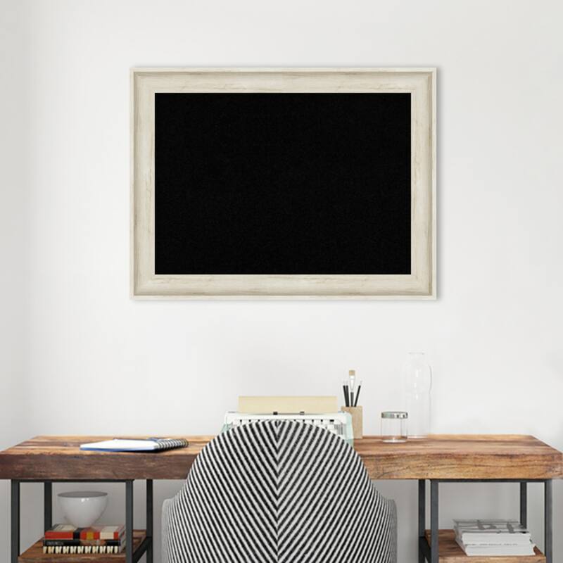 Regal Birch Cream Framed White Bulletin Board, Organization Board, Pin Board