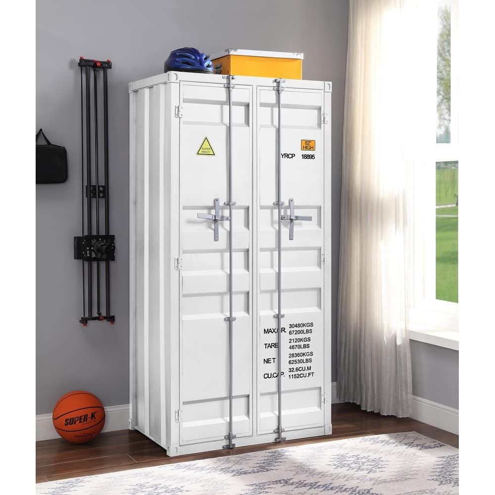 Kamloops Rectangular Wardrobe with Double Door