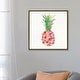 preview thumbnail 18 of 16, iCanvas "Tropical Fun Pineapple I" by Courtney Prahl Framed