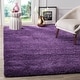 preview thumbnail 14 of 129, SAFAVIEH Milan Shag Maibritt 2-inch Thick Area Rug 10' x 14' - Purple