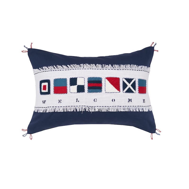 Nautical Flag Pillow