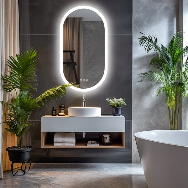 Vanity lights for oval mirror sale