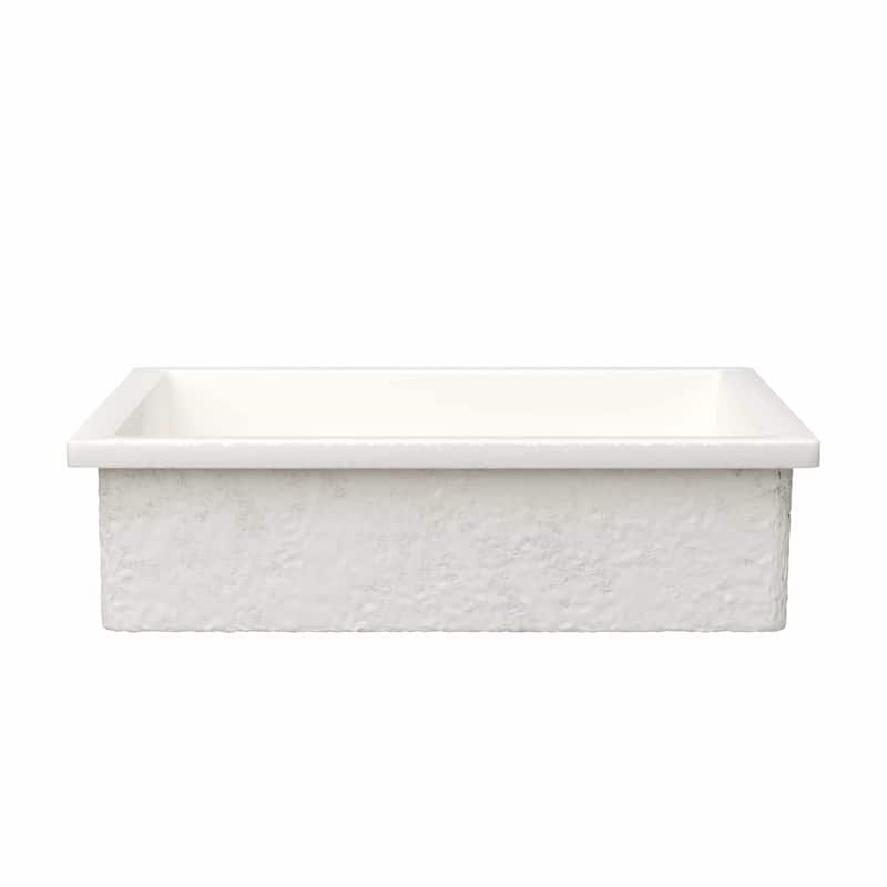 Native Trails NSL2116 NativeStone 21" Rectangular Concrete Undermount