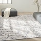 preview thumbnail 25 of 38, Calvin Klein Sculptural Contemporary Abstract Area Rug 7'9" x 9'9" - Blue