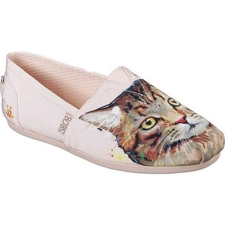 Shop Skechers Women S Bobs Plush Cats Rule Alpargata Light