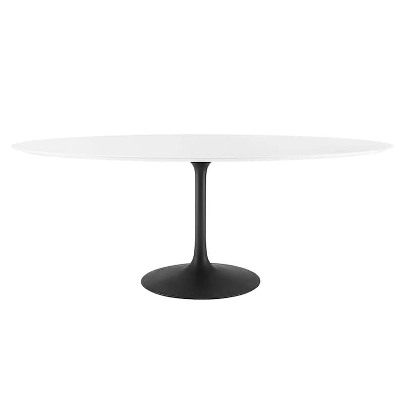78" Oval Wood Dining Table