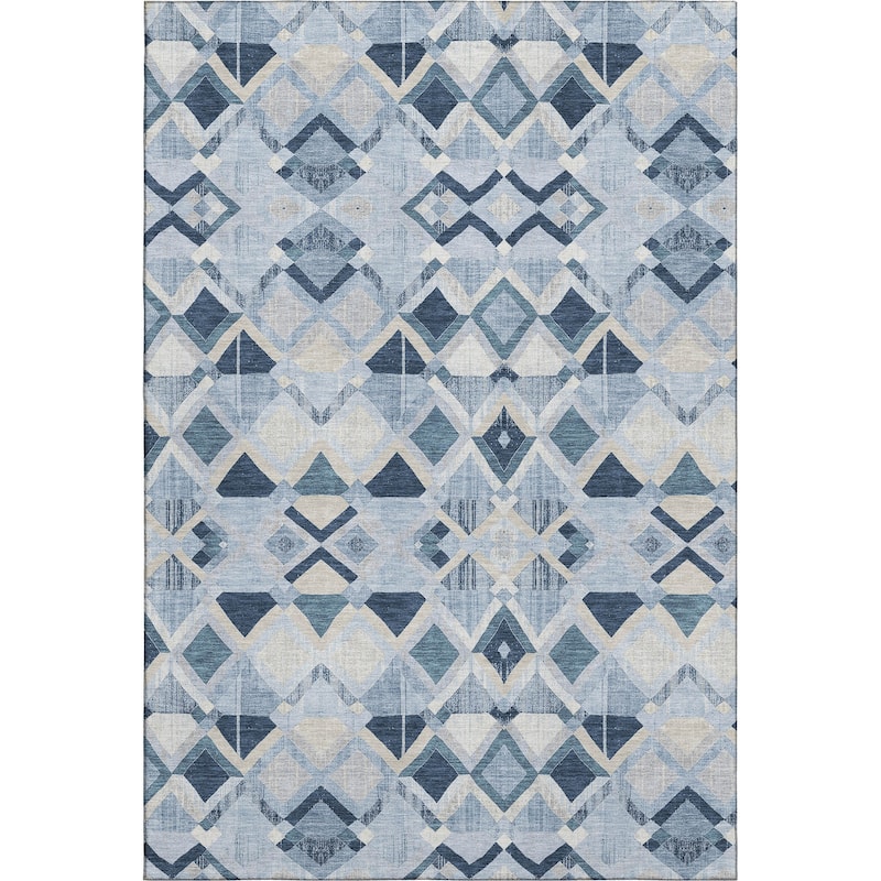 Premium Washable Super Soft Boho Geo Mayfield Rug