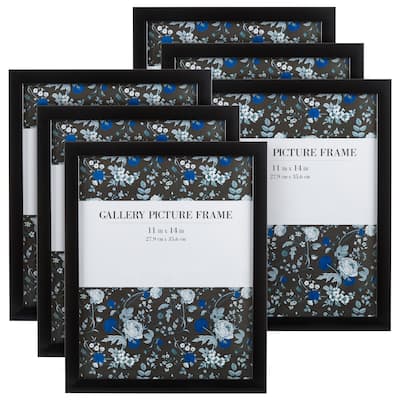 Hastings Home 11X14 Picture Frames - 6 Pack, Black