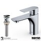 preview thumbnail 1 of 22, Karran Kayes single Hole Single Handle Basin Bathroom Faucet with Matching Pop-up Drain Chrome
