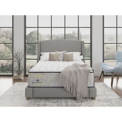 Kingsdown Prime Glencastle 14.5 Inch Premium Plush Hybrid Luxury Mattress with Foundation Included