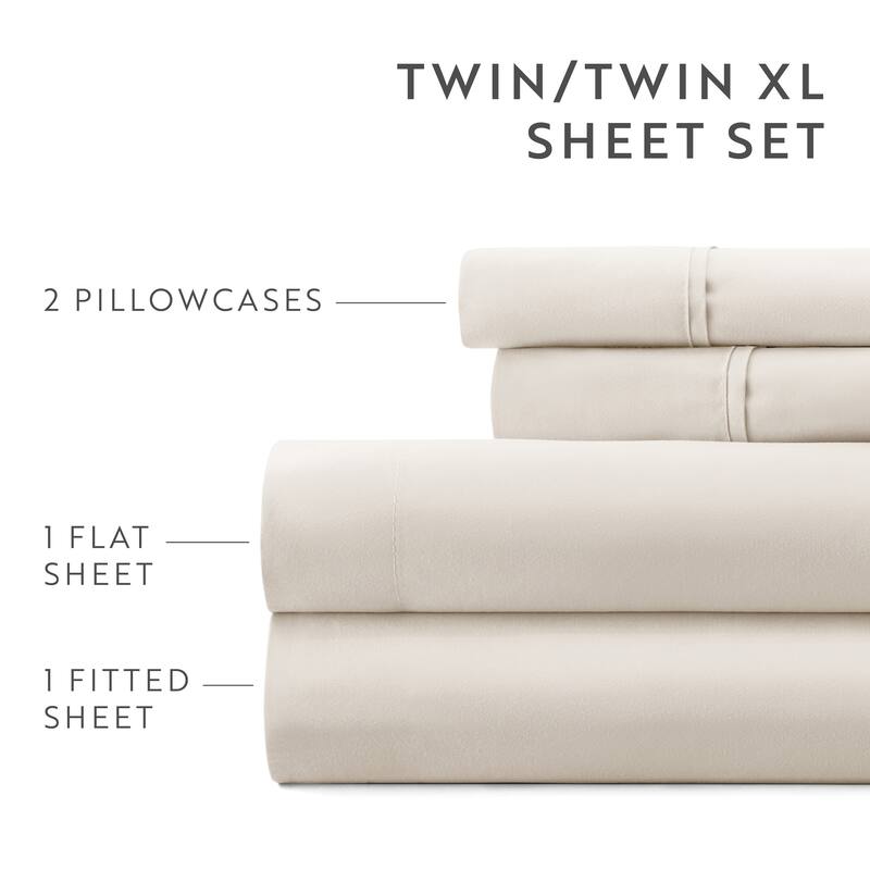Becky Cameron Double Brushed Deep Pocket 6 Piece Sheet Set