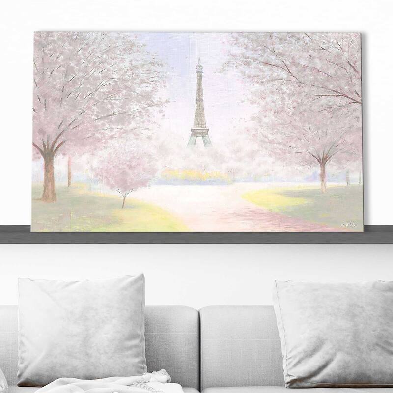 "Pretty Paris" by James Wiens Print on Canvas