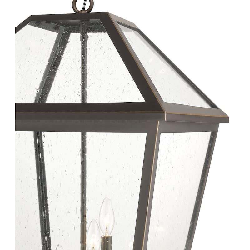 Z-Lite 579CHXLX Talbot 4 Light 20" Wide Semi-Flush Marine Grade