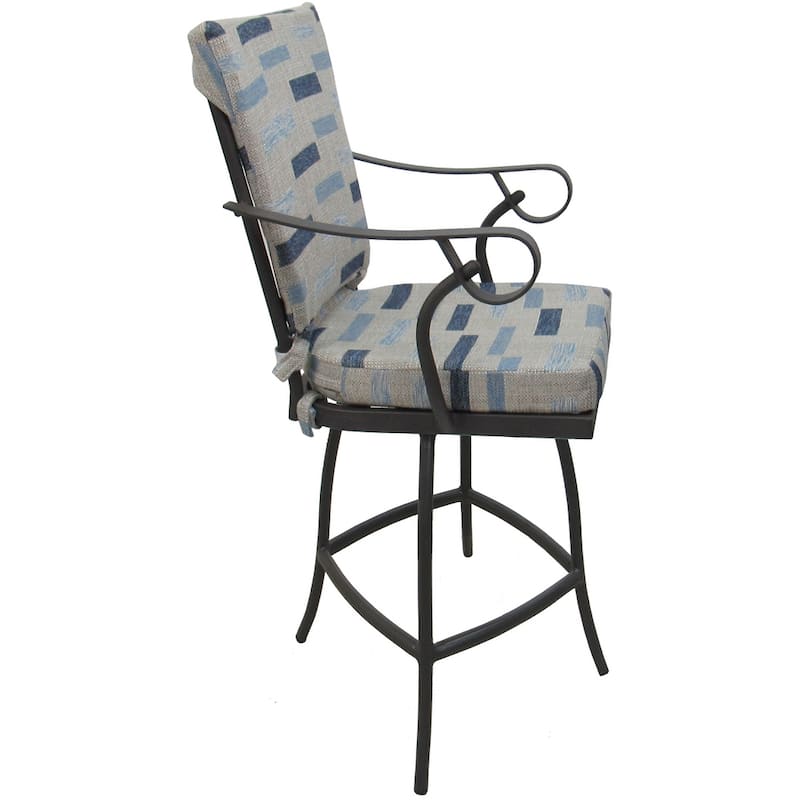 Outdoor or Indoor Counter 26", 30" or Extra Tall 34" Bar Stool - Jamey